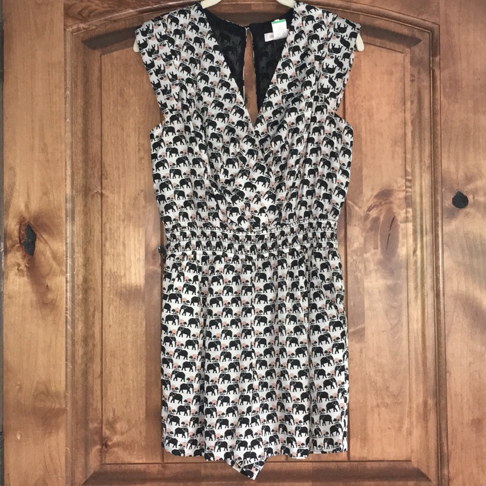 BCBG Elephant Romper
